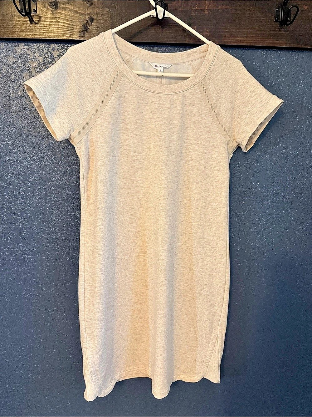 Athleta Pacer Dress Gray Mini Dress Size Medium